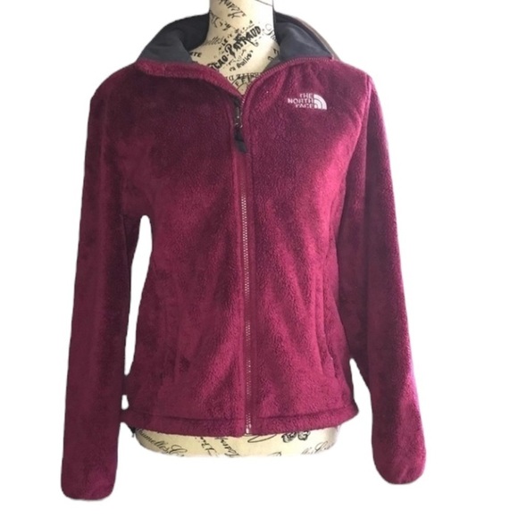 North Face Osito jacket in burgundy. Size SP GUC - Picture 5 of 7